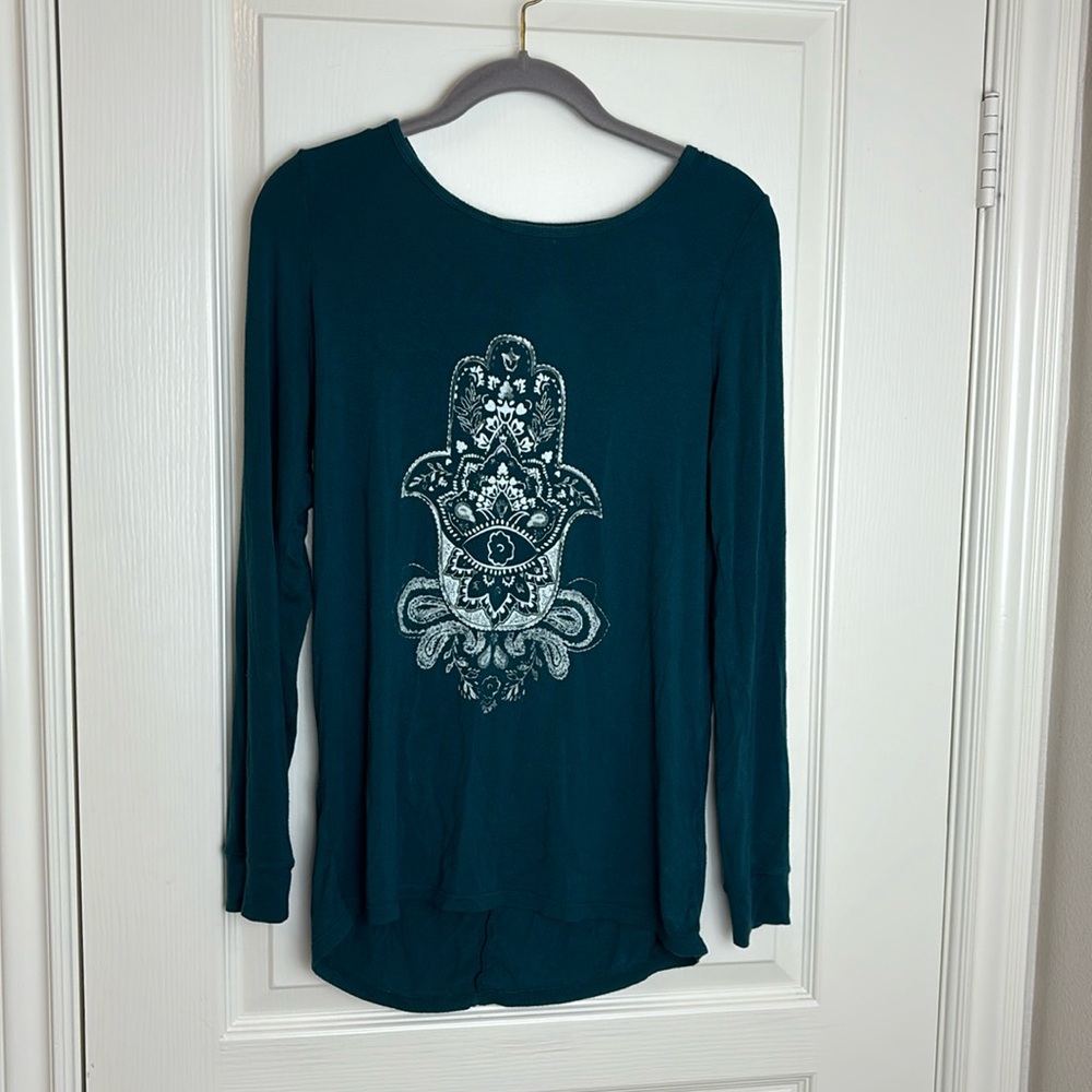 Gaiam Women’s Green Yoga Top Size Extra Small